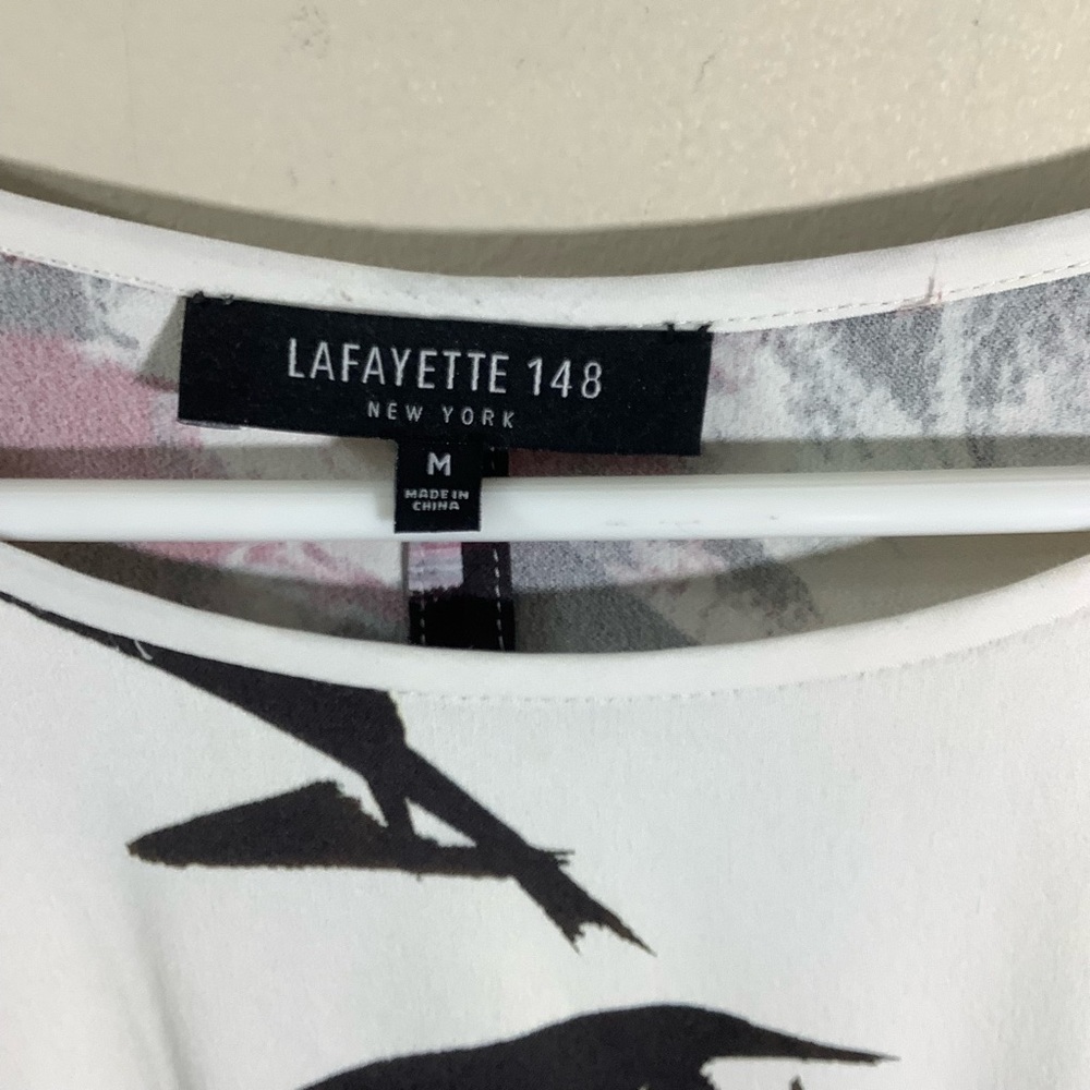 Lafayette Floral Print Women's Top Cap Sleeve - Picture 3 of 5